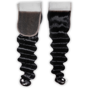 Loose Wave Brazilian Virgin Human HD Lace closure