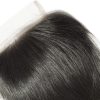 Straight Brazilian Virgin Human HD Lace closures