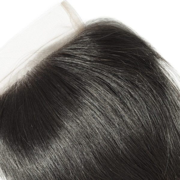 Straight Brazilian Virgin Human HD Lace closures