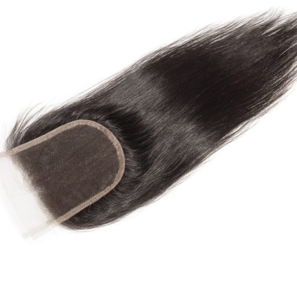 Straight Brazilian Virgin Human HD Lace closures