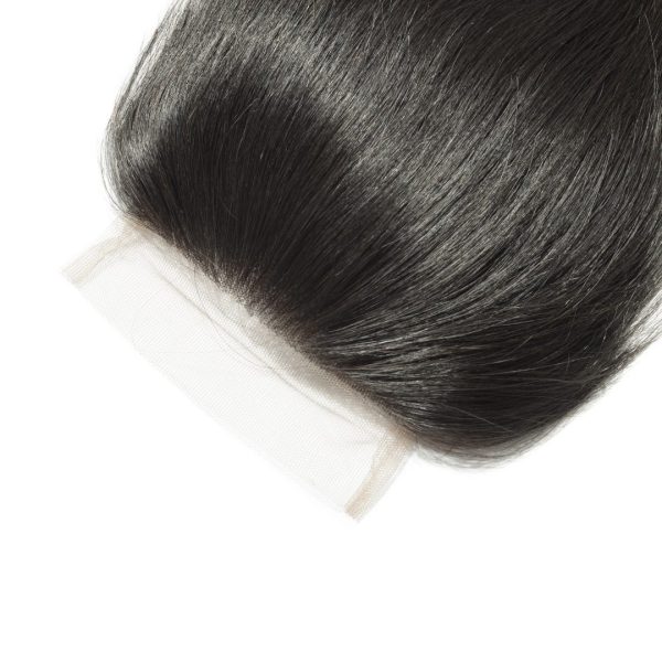 Straight Brazilian Virgin Human HD Lace closures