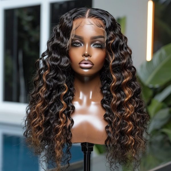 Deep Wave HD Lace Glueless Wig