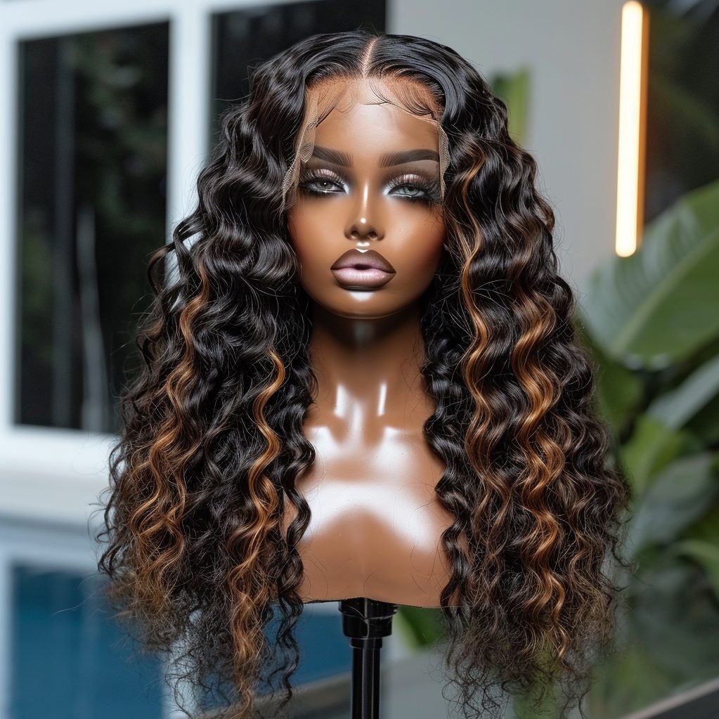 Deep Wave HD Lace Glueless Wig
