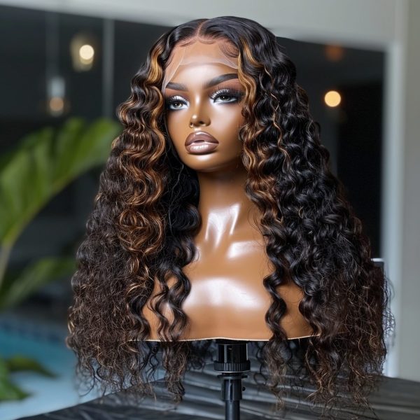 Deep Wave HD Lace Glueless Wig