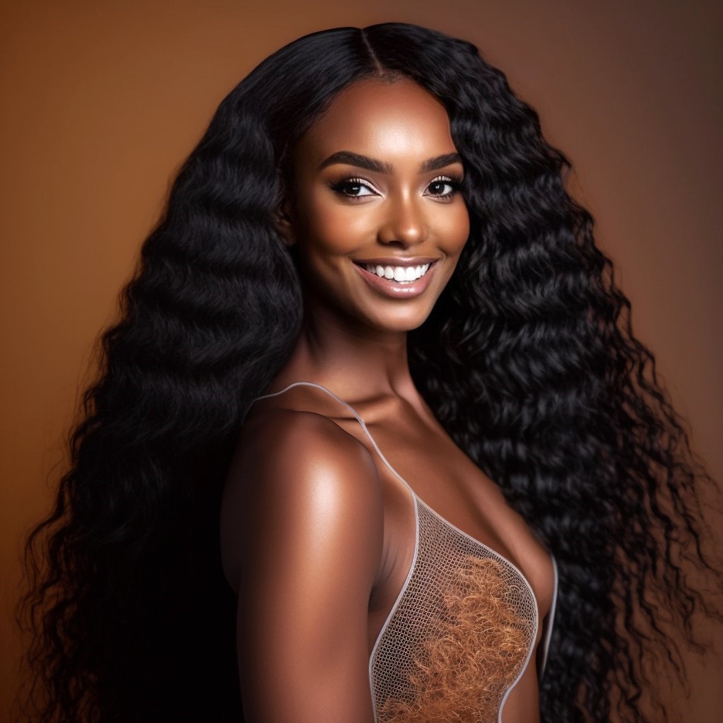 Water Wave HD Lace Glueless Wig